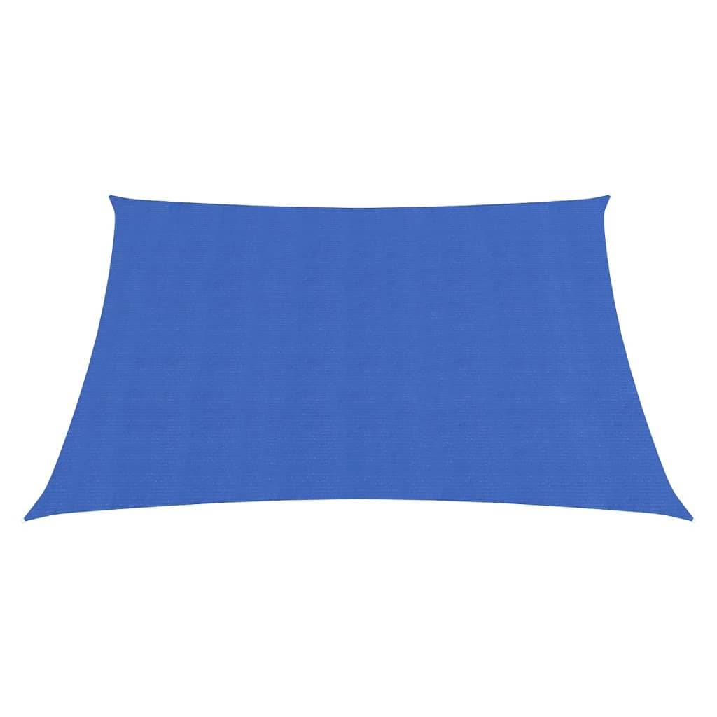 Helloshop26 - Voile toile d'ombrage parasol 160 g/m² PEHD 2 x 2 m bleu - Imagen 2