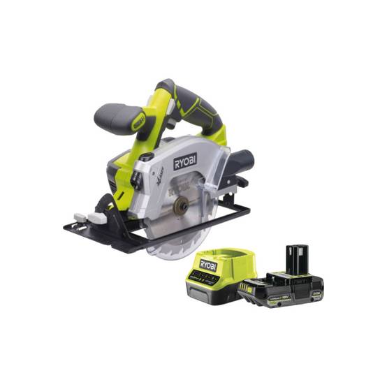Ryobi - Pack RYOBI Scie circulaire RWSL1801M - 18V One+ - 1 Batterie 2.0Ah - 1 Chargeur rapide - Image 1