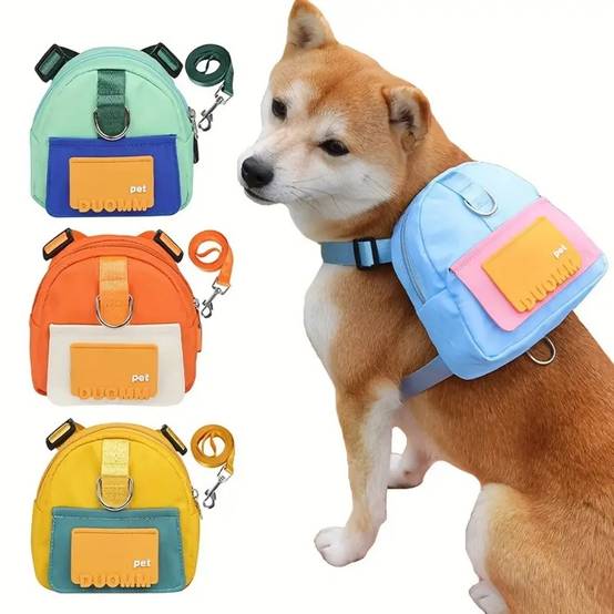 IntiMeg - Sac à dos avec laisse pour chien IntiMeg - Image 4