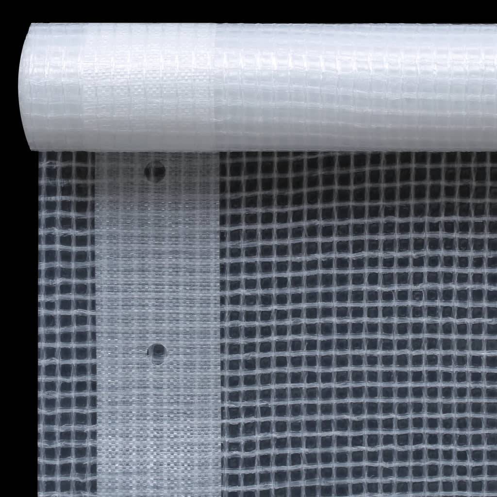 Lot de 2 Bâches Leno PE Renforcé 260g/m² Polyvalente pour Serre et Bricolage Blanc 3x6 m – ComfortXL Outdoor Living - Image 3