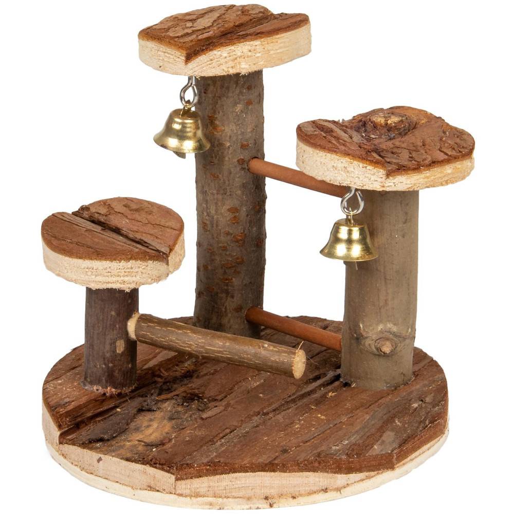 jeux Elly en bois. ø 15 cm x 14 cm. pour rongeur. - Image 5