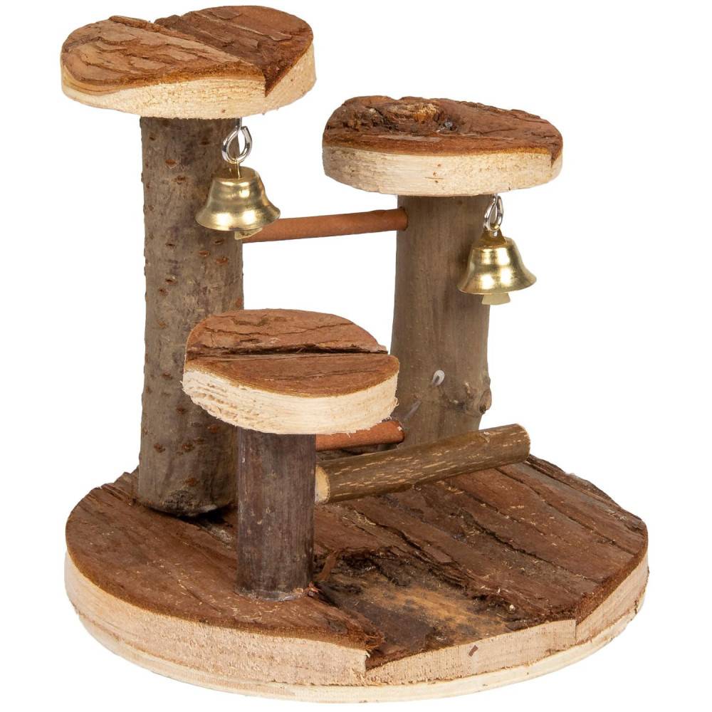 jeux Elly en bois. ø 15 cm x 14 cm. pour rongeur. - Image 1