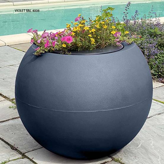 Pots de fleurs sphérique xxl speranza 325l-lot de 2 - Image 2