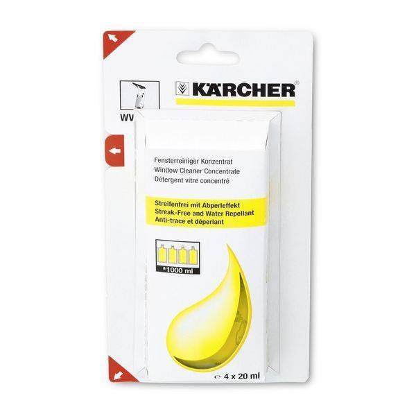 Détergent concentré pour vitres KARCHER 4x20ml - 6.295-302.0 - Imagen 2