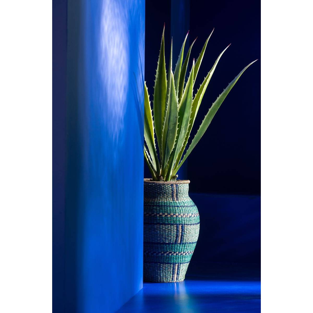 Plante Artificielle en Pot "Agave" 115cm Vert - Image 4