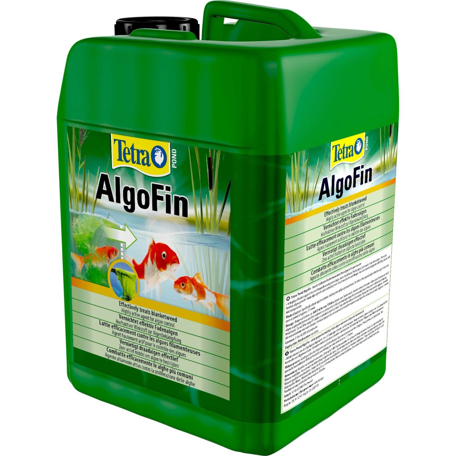Tetra - Algicida líquido Tetra Pond AlgoFin 3 L, tratamiento para 60 000 L - TETRA