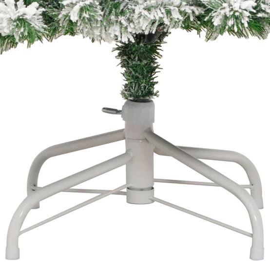 Sapin de Noël | Arbre de Noël artificiel à charnières avec neige floquée 210 cm Maison Chic - Image 6