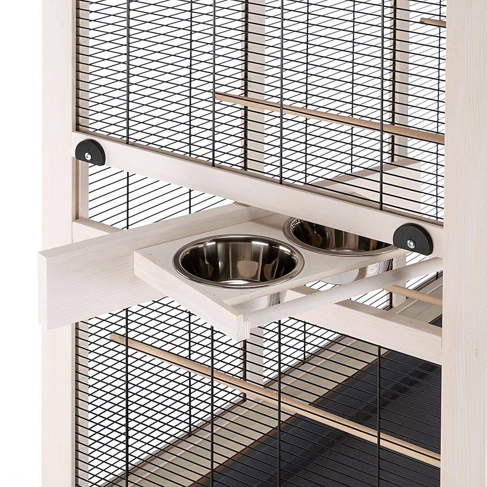 Ferplast - Volière pour Oiseaux en Bois FSC WILMA LARGE, Cage pour Canaris Perruches, Accessoires inclus - Imagen 5