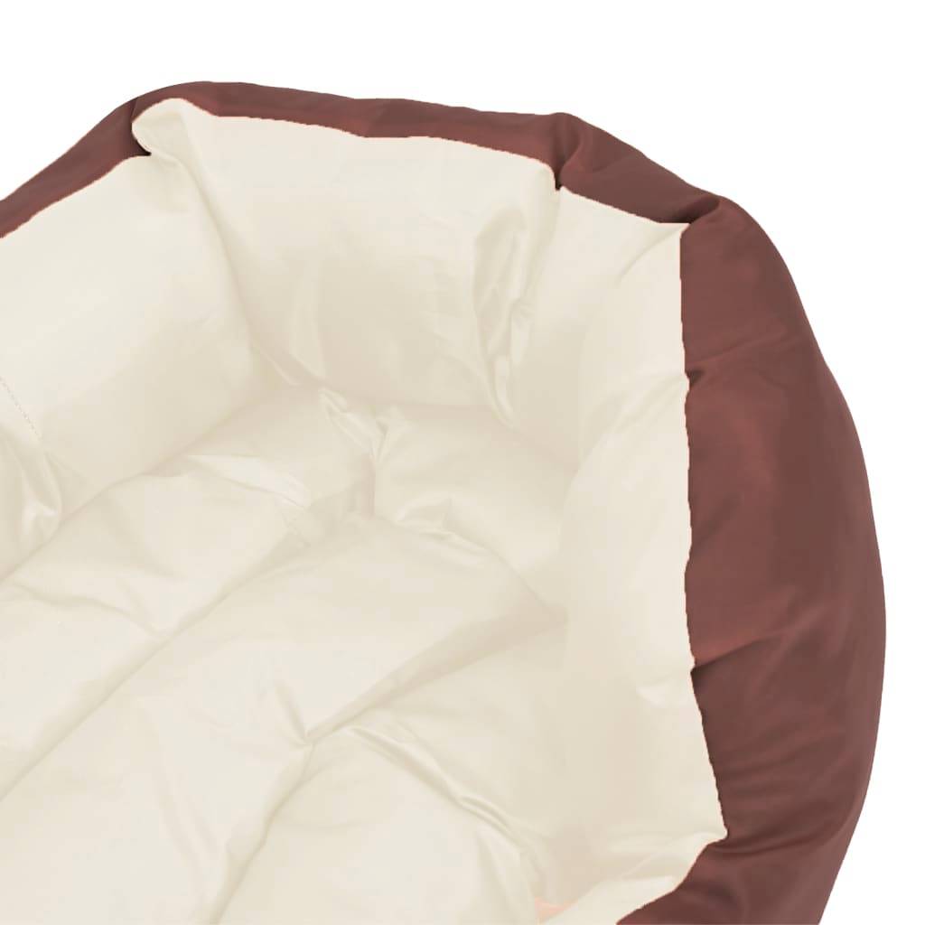 Vidaxl - Coussin réversible lavable de chien Marron et crème 65x50x20 cm vidaXL 171211 - Imagen 7
