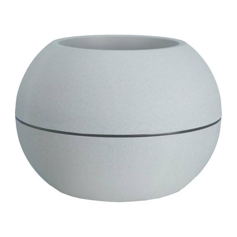 Riviera - Riviera -  Pot De Fleurs Boule -  D40 - Stone - Imagen 1
