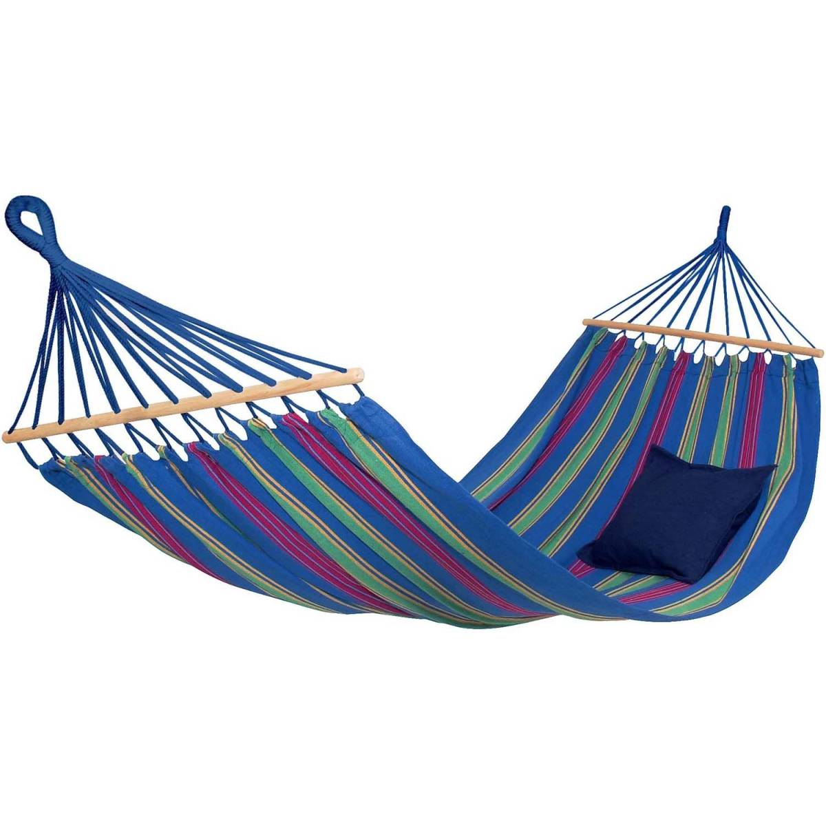 Amazonas - Hamac en coton et polyester avec sac de rangement Aruba - Imagen 1
