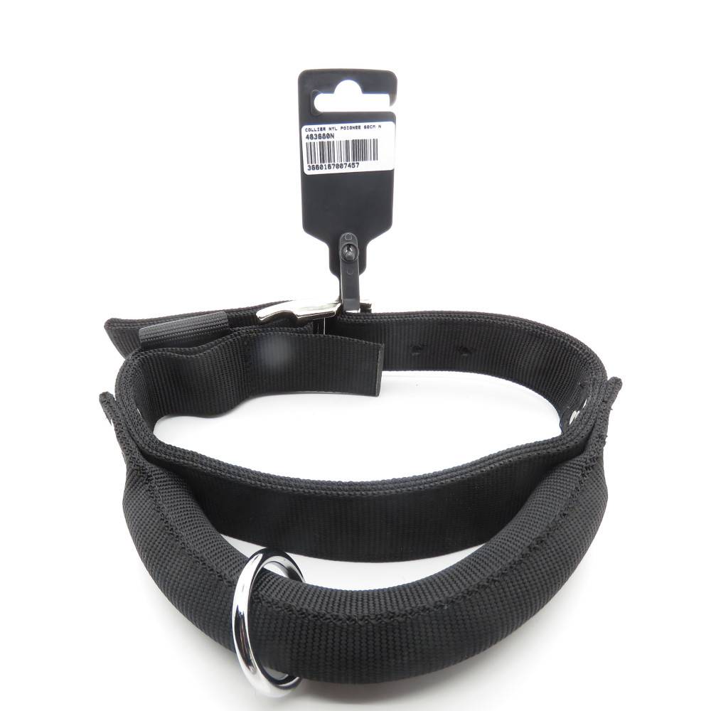 Zolux - Collier avec poignée T 60 cm. noir pour chien. - Imagen 3