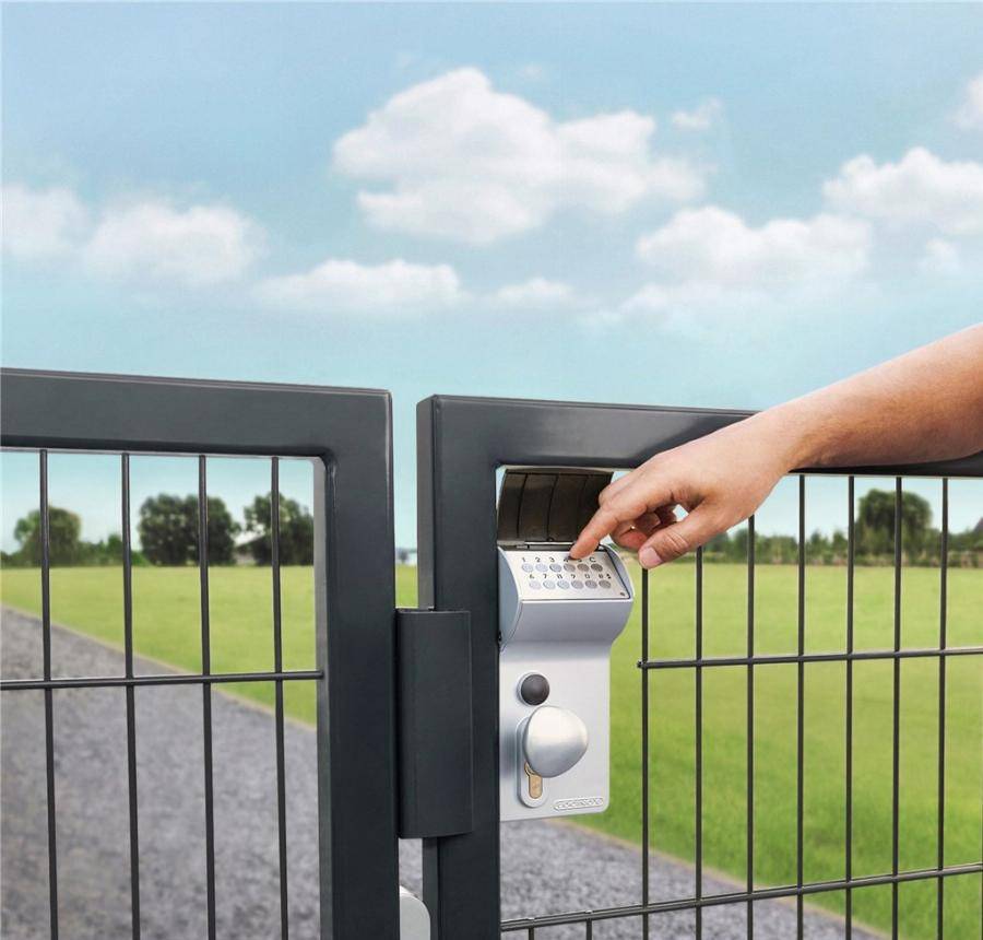 Serrure à codes électronique LOCINOX pour portail battant - LOKQ4040Y2L ZILV VCAC - Imagen 3