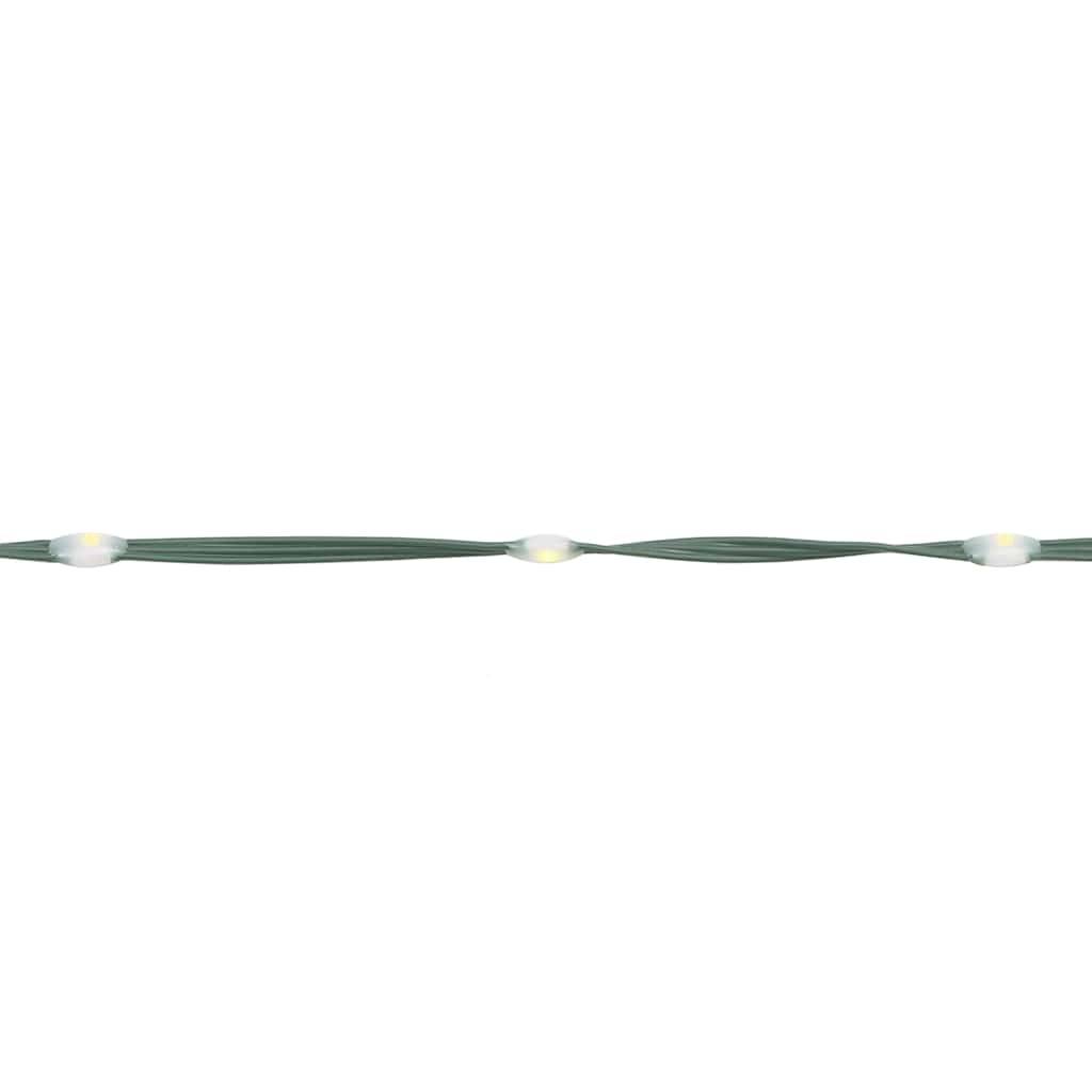 Vidaxl - Sapin de Noël à LED avec piquets 1534 LED blanc chaud 500 cm vidaXL 4016404 - Image 8