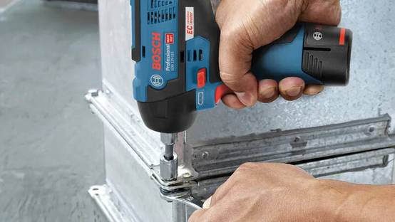 Bosch - Visseuse à chocs GDS 12 V-115 - BOSCH - Sans chargeur ni batterie - L-BOXX - 06019E0102 - Image 3