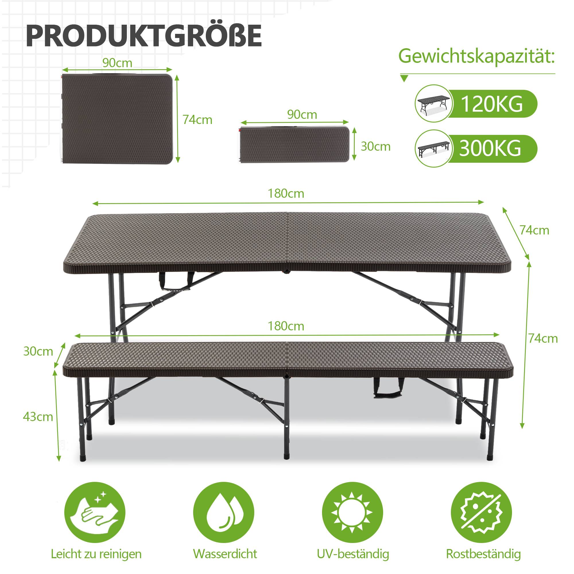 Set 3 pièces – grand confort, imperméable, résiste au soleil - Image 3