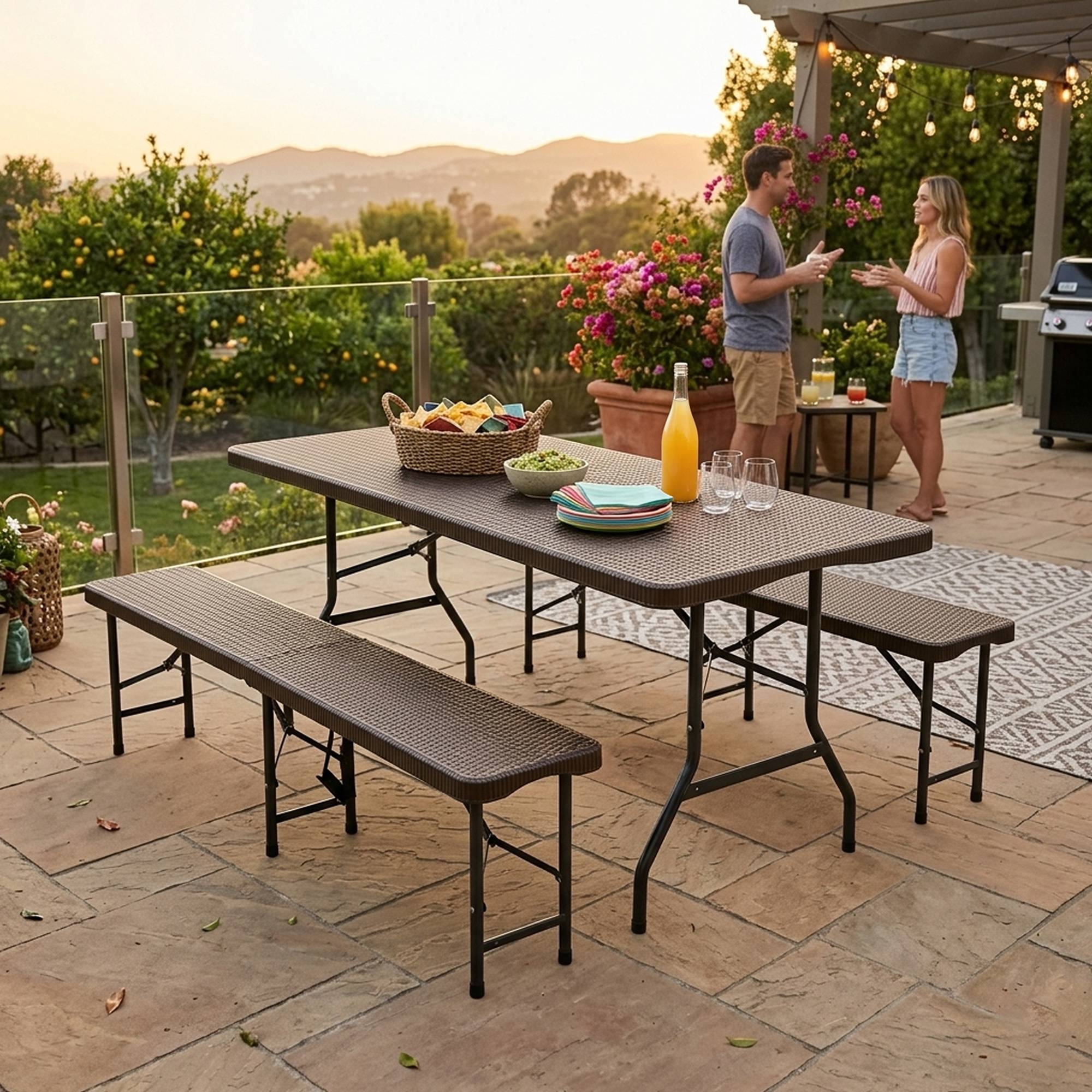 Set 3 pièces – grand confort, imperméable, résiste au soleil - Image 4
