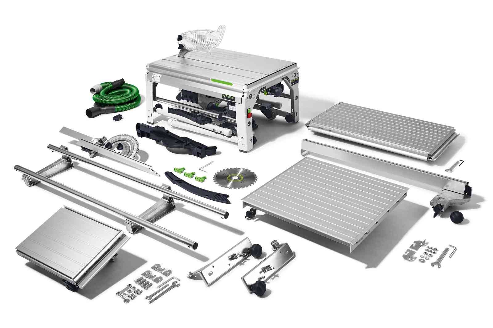 Scies semi-stationnaire PRECISIO CS 70 EBG-Set - FESTOOL - avec accessoires - 574782 - Image 1