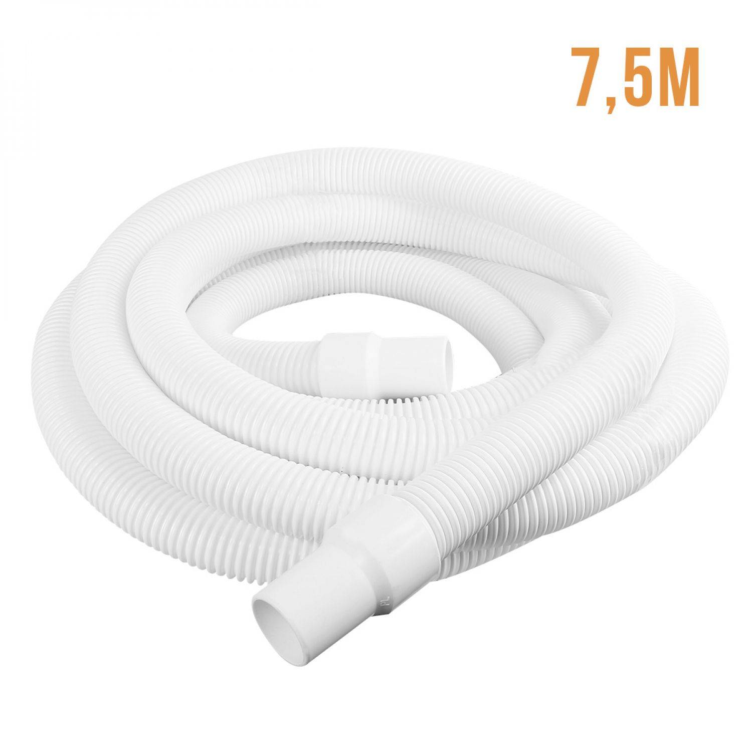 Linxor - Tuyau flottant 2 embouts pour piscine - Diam 38 mm - 7.5 m - Blanc - Linxor - Imagen 2