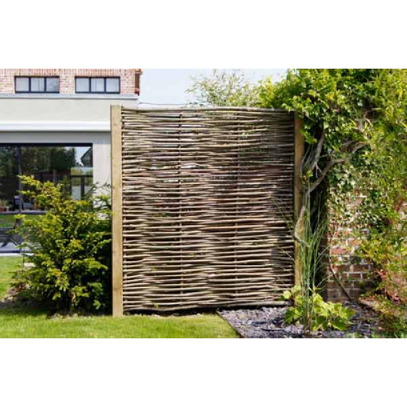 Panneau bois en noisetier tressé H 1m20 x L 1m50 - Easy Clôture - Image 3