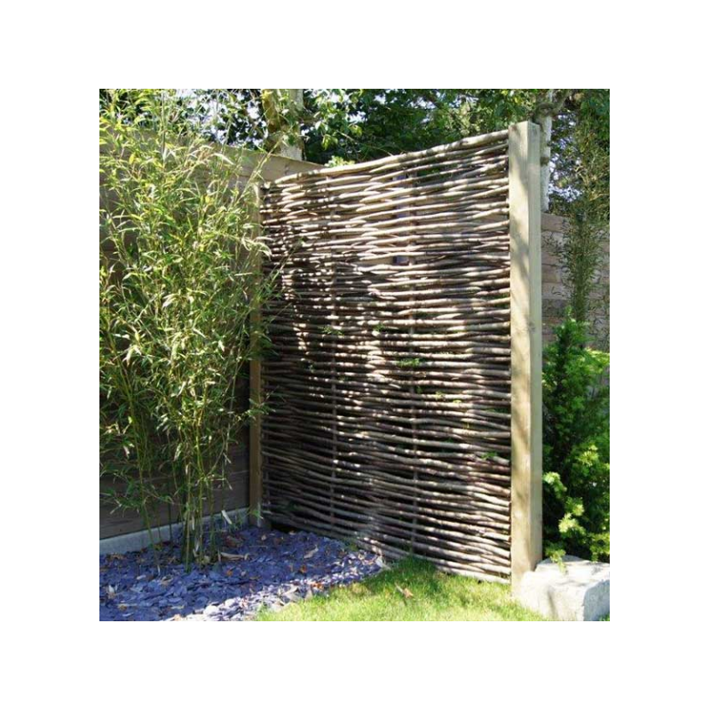 Panneau bois en noisetier tressé H 1m20 x L 1m50 - Easy Clôture - Image 2
