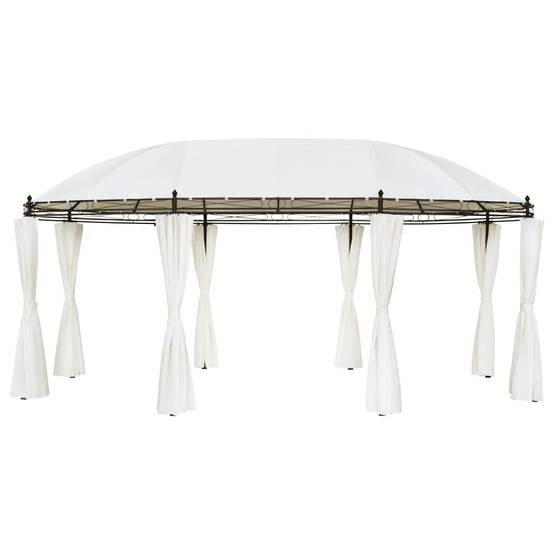 Pergola polyester crème 530 x 350 x 265 cm - Prolenta premium p3 - Image 2