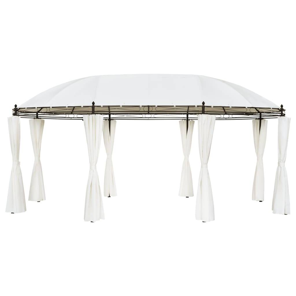 Pergola polyester crème  530 x 350 x 265 cm  - Prolenta premium p3 - Image 2