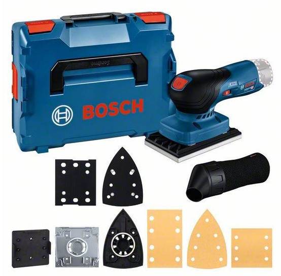 Bosch - Ponceuse excentrique sans fil GSS 12V-13 BOSCH PRO 80x130 mm - sans batterie ni chargeur - Coffret L-BOXX - 06019L0001 - Image 1