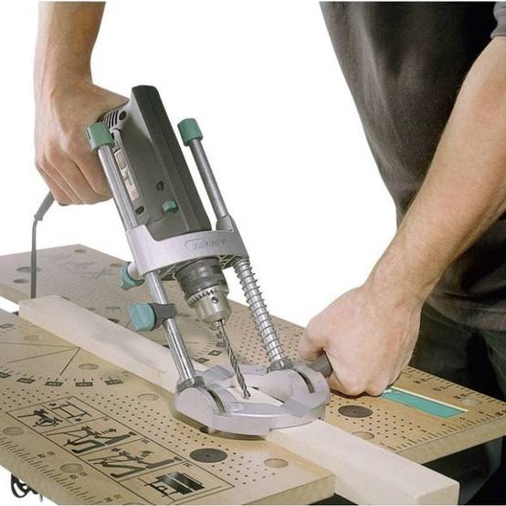 Wolfcraft - Support de perçage mobile WOLFCRAFT 4522000 - Tecmobil Wolfcraft - Imagen 3