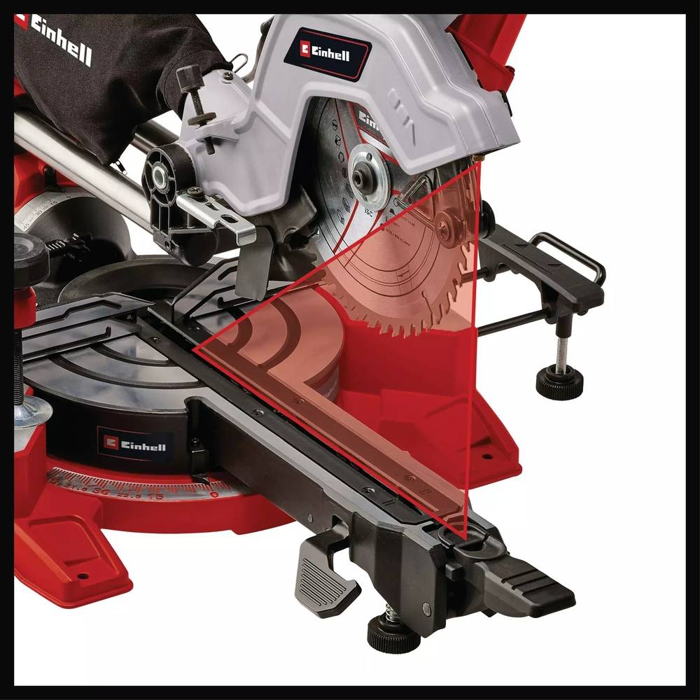Einhell - Scie à onglets à coupe tirée  TE-SM 8 L Dual Einhell - Image 4