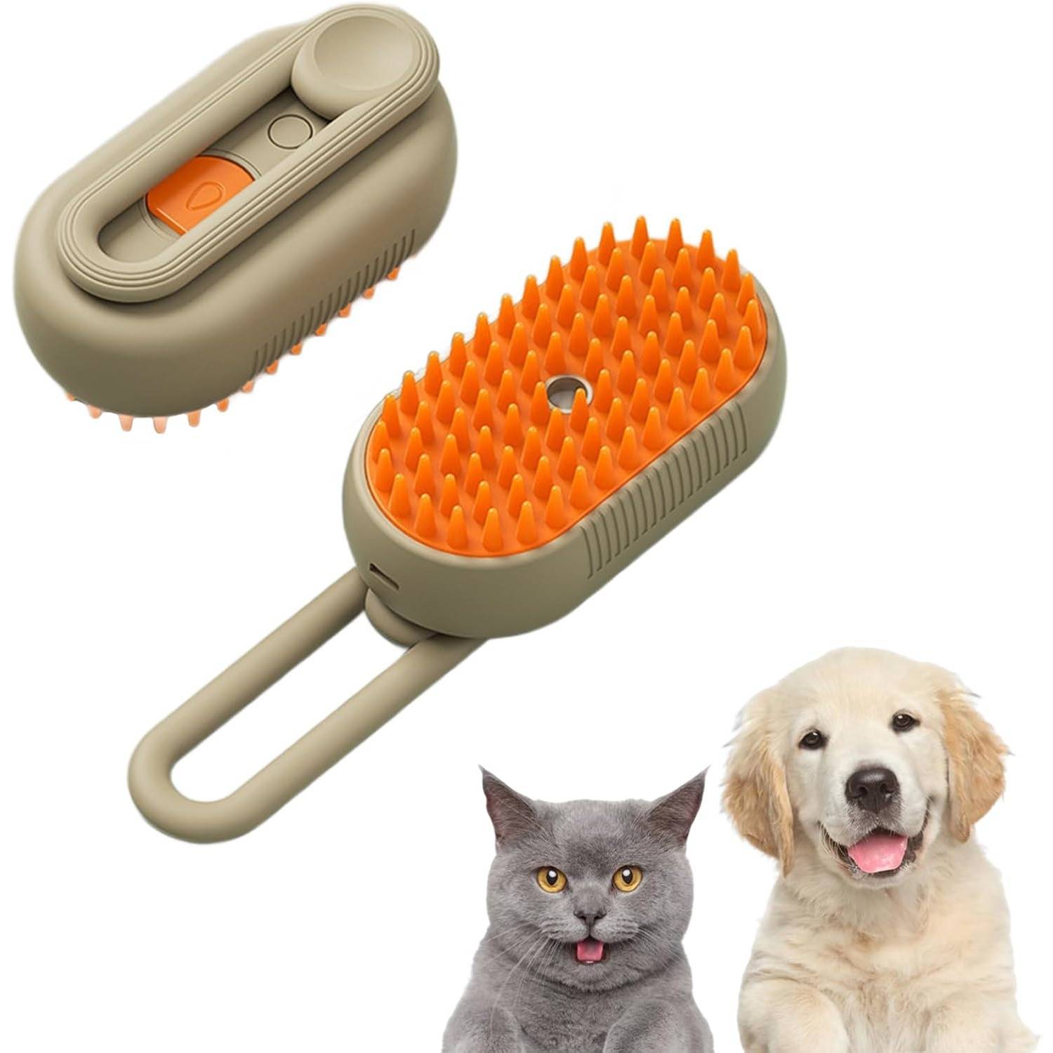 DtopbuyAge - Brosse Vapeur - 3 en 1 pour Chats/Chiens DtopbuyAge - Image 1