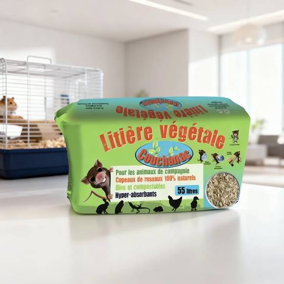 Autre - Litière Végétale pour Lapins et Petits Animaux - Couchanac® (Sac de 20L) - Image 5