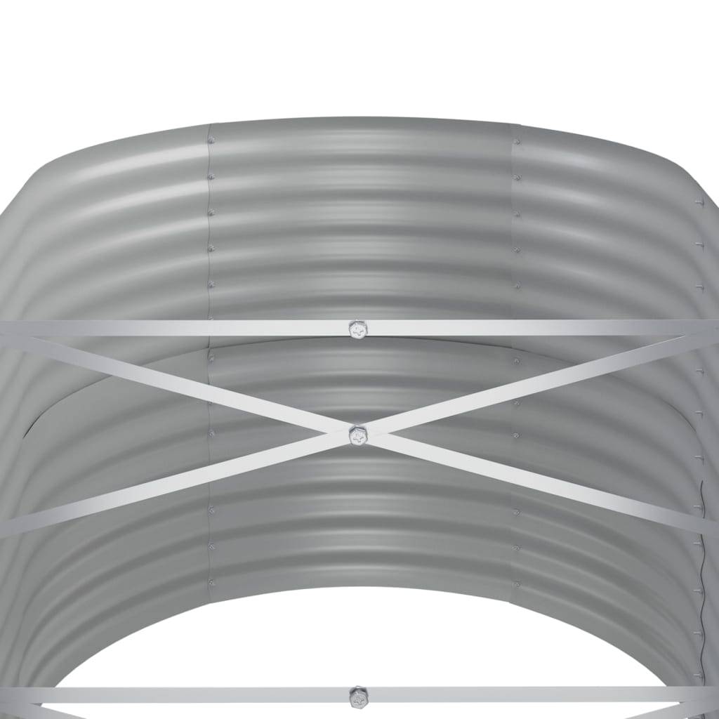 Vidaxl - Lit surélevé de jardin Acier galvanisé marron vidaXL 318965 - Imagen 6