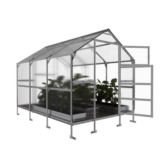 Serre KLASIKA BERNARD 2,35 x 3 m (7,05 m²), 4 mm avec revêtement en polycarbonate - Image 4