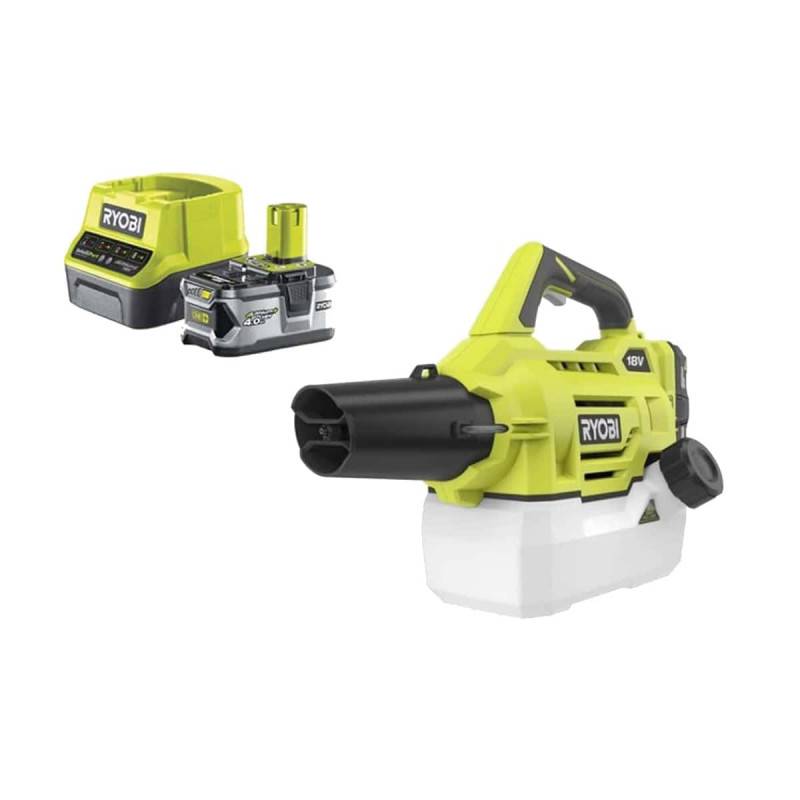 Ryobi - Pack RYOBI Brumisateur RYOBI 18V One Plus 2L - RY18FGA-0 - 1 batterie 18V 4.0Ah - 1 chargeur rapide 2.0Ah RC18120-140 - Image 1