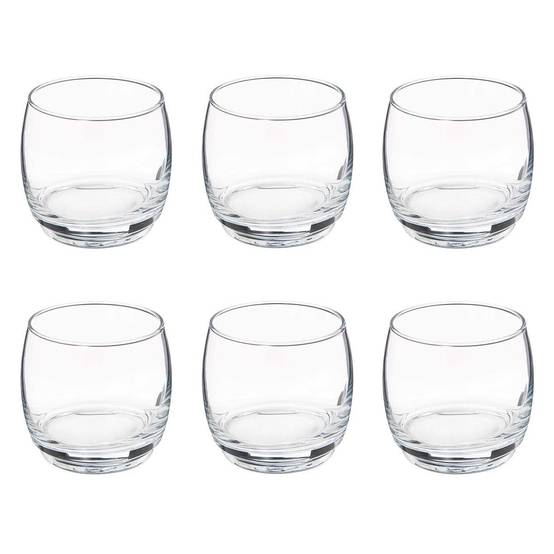 Lot de 6 Verres à Eau "Empileau" 32cl Transparent - Image 1