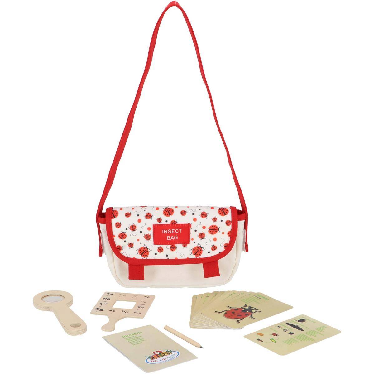 Esschert Design - Set explorateur avec sac pour enfant Insectes Kids In The Garden