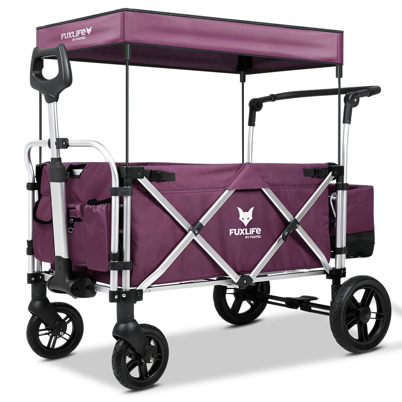 Chariot Pliable Premium FUXLIFE FX-CTL900  avec Toit Solaire & Suspensions - Image 3