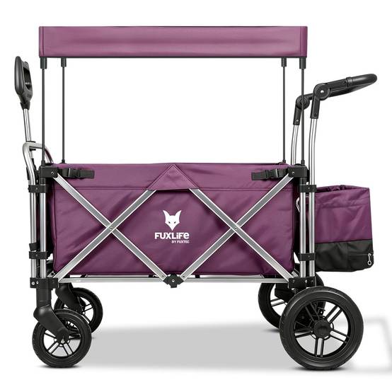 Chariot Pliable Premium FUXLIFE FX-CTL900 avec Toit Solaire & Suspensions - Image 1