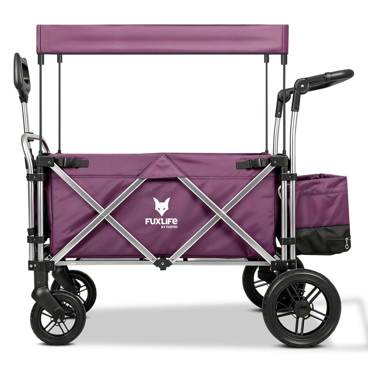 Chariot Pliable Premium FUXLIFE FX-CTL900  avec Toit Solaire & Suspensions - Image 1