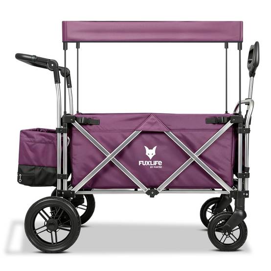 Chariot Pliable Premium FUXLIFE FX-CTL900 avec Toit Solaire & Suspensions - Image 2