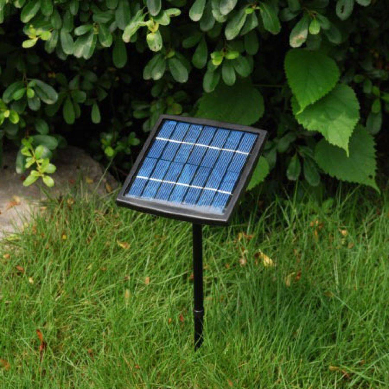 Linxor - Pompe à eau solaire pour fontaine, piscine, bassin extérieur de jardin avec câble de 3m - Noir - Linxor - Imagen 9