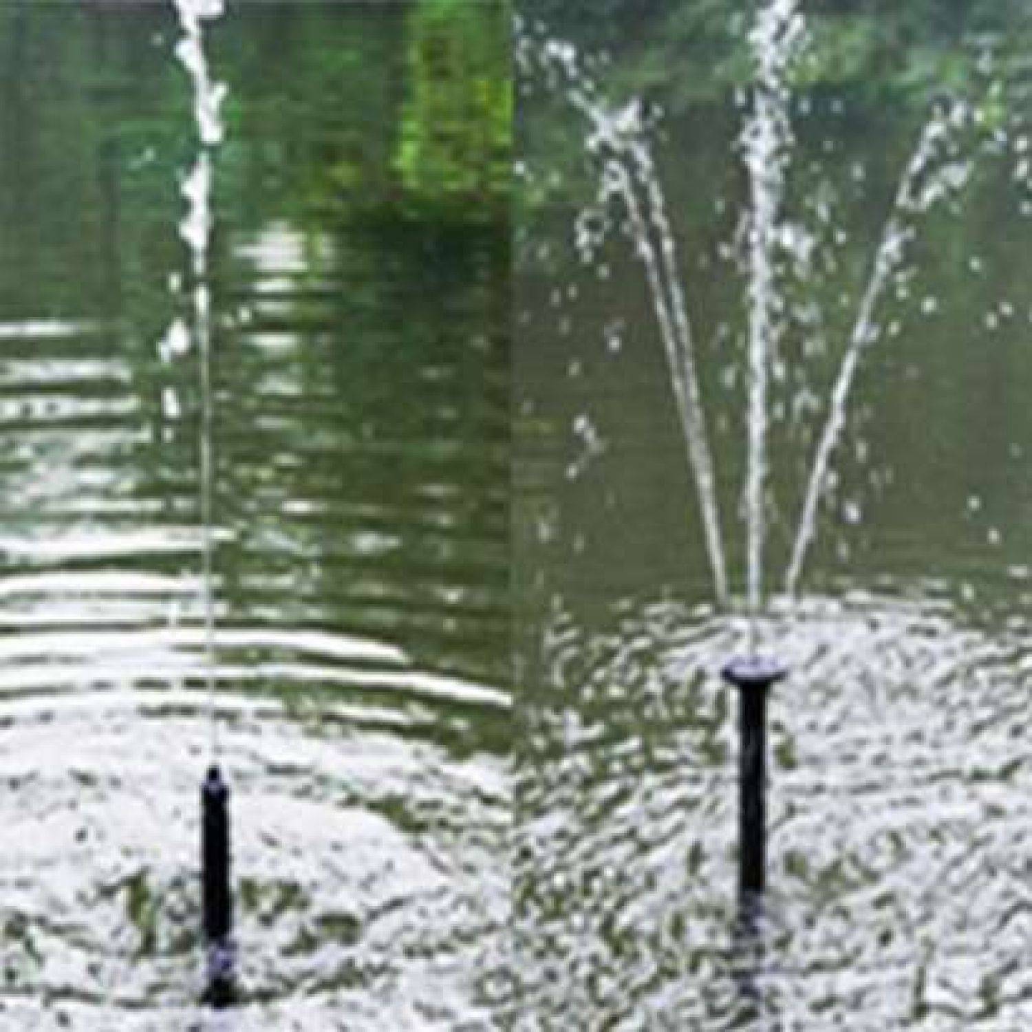 Linxor - Pompe à eau solaire pour fontaine, piscine, bassin extérieur de jardin avec câble de 3m - Noir - Linxor - Imagen 8