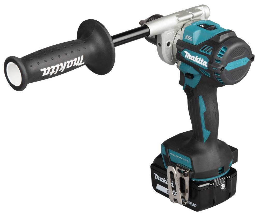 Makita - Perceuse-visseuse sans fil 18V - MAKITA -avec 2 batteries 5Ah - chargeur rapide – MAKPAC - DDF492RTJ - Image 3