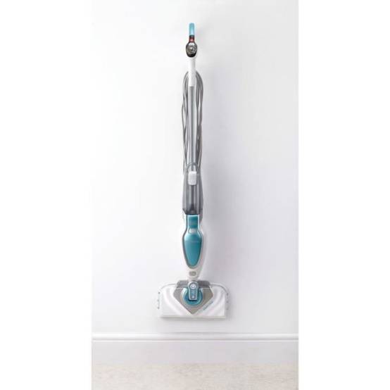 Balai - Nettoyeur Vapeur BLACK & DECKER FSM1630-QS - Tete delta - 1600 W - 4 accessoires - Blanc / Bleu - Image 6