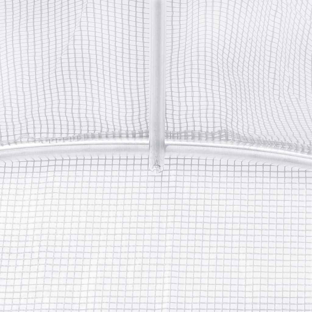 PANGIVO - Serre acier blanc 800 x 300 x 200 cm - PANGIVO - Image 9