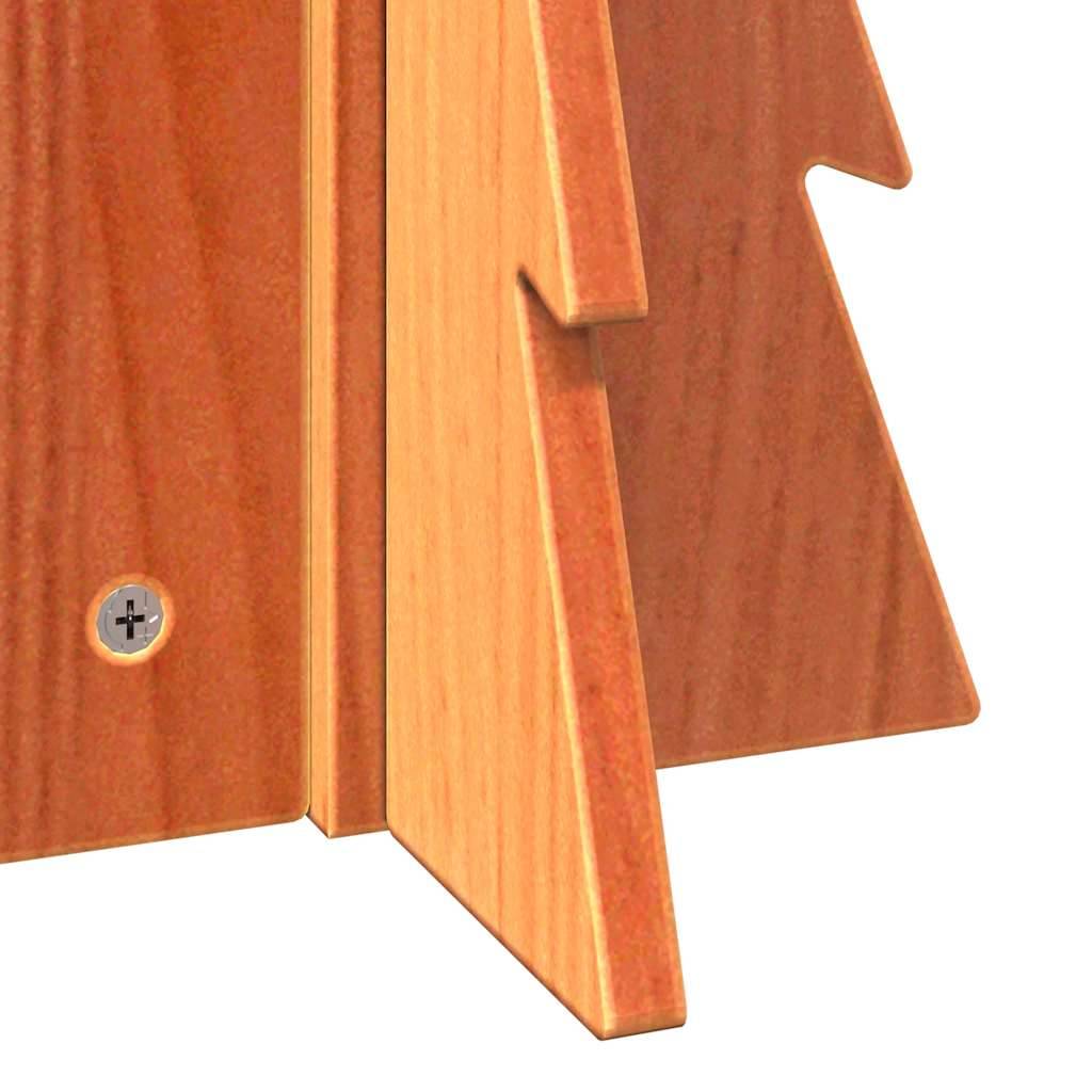 Petit Sapin de Noël en Bois Rustique à Poser Décoration Intérieur 49 cm – ComfortXL Outdoor Living - Image 6
