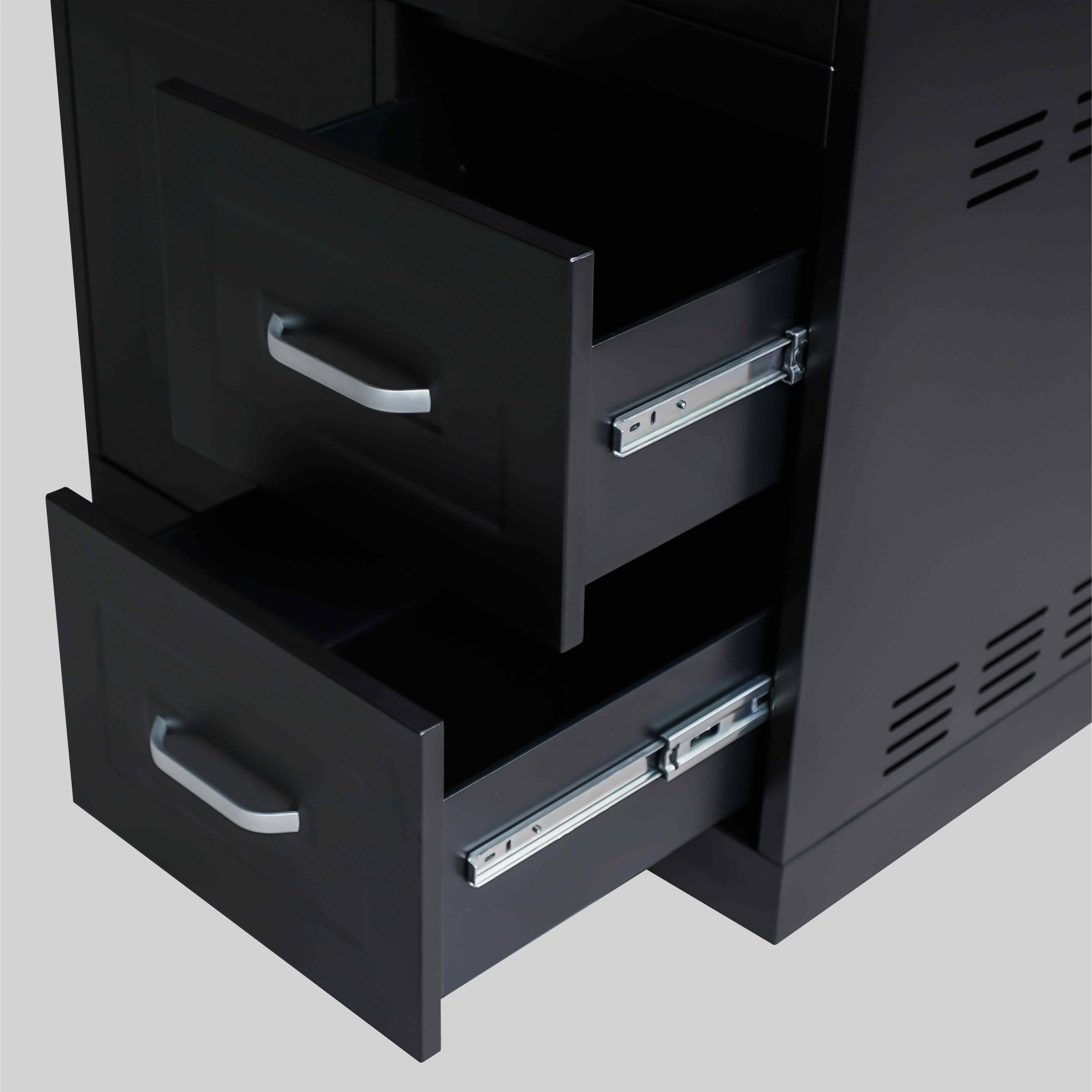 Oviala - Meuble gazinière 2 brûleurs pour cuisine extérieure Memphis - Oviala - Imagen 6