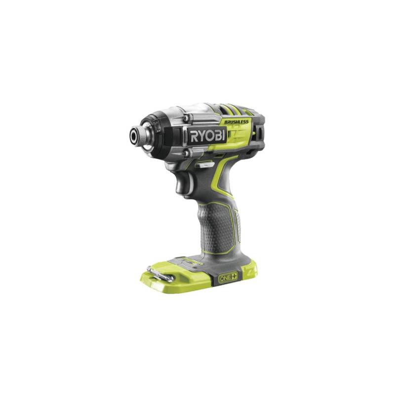 Ryobi - Atornillador de impacto RYOBI 18 V One+ Brushless - sin batería ni cargador R18IDBL-0 - Imagen 1
