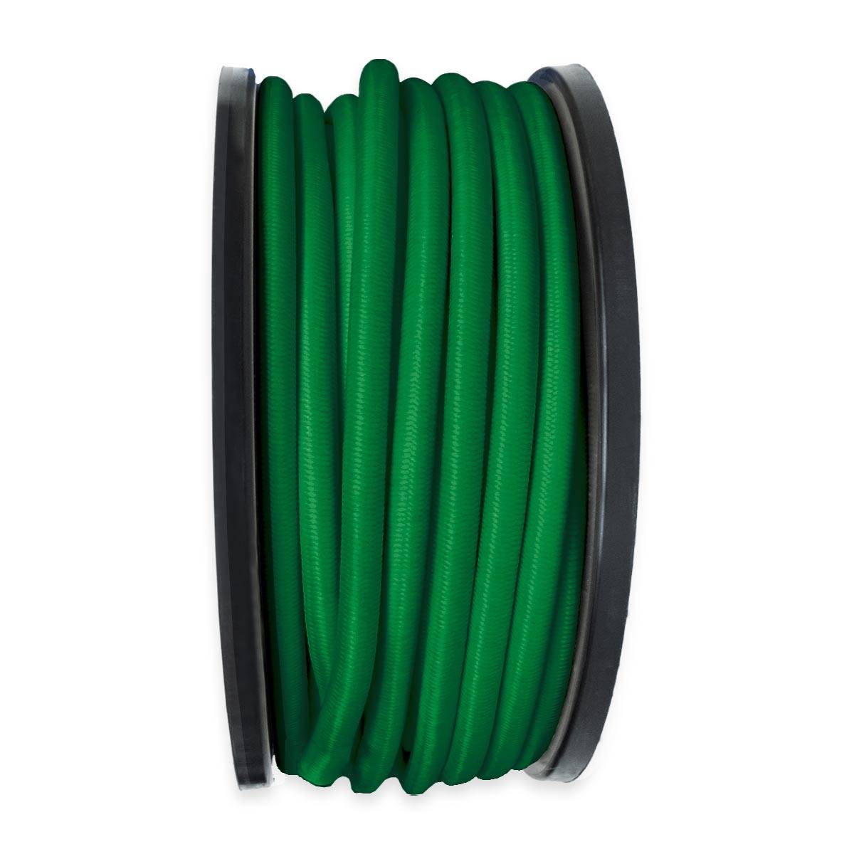 Sandow élastique Vert 25 mètres 9SW - Qualité PRO - Tendeur pour bâche de diamètre 9 mm TECPLAST - Imagen 6